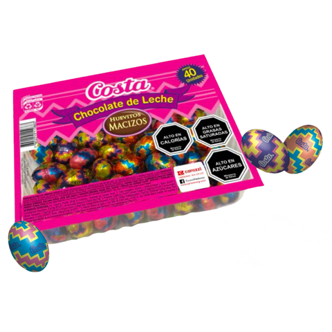 Huevitos Pascua Macizos - 40 Unidades