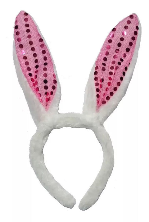 Cintillo Conejito Pascua Rosado