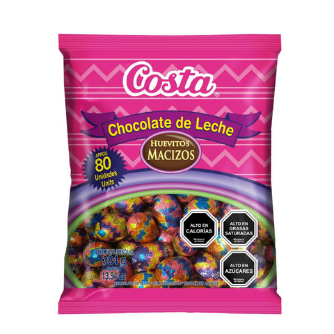 Huevitos Pascua Macizos Bolsa 80 un.