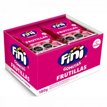 Gomitas Frutillas 15 gr Display 12 unidades