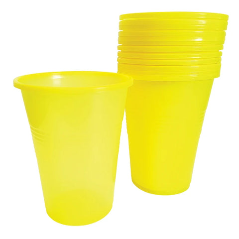 Vaso Plástico 300cc ELIGE COLOR - 50 Uni