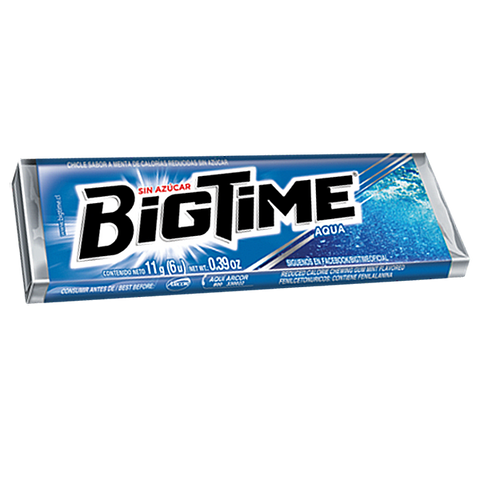 Chicle Bigtime Aqua