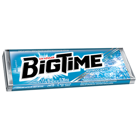 Chicle Bigtime Refrescante