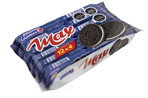 Galleta Max Cremada 34 gr - 12 Unidades