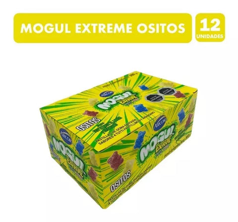 Gomita Mogul Ositos Extreme 25 grs Display