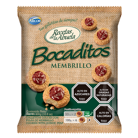 Galleta Bocaditos Recetas de la Abuela 300 gr