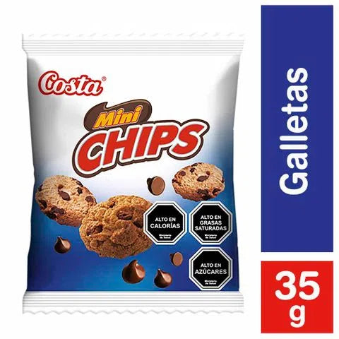 Galleta Mini Chips Choc 35 g