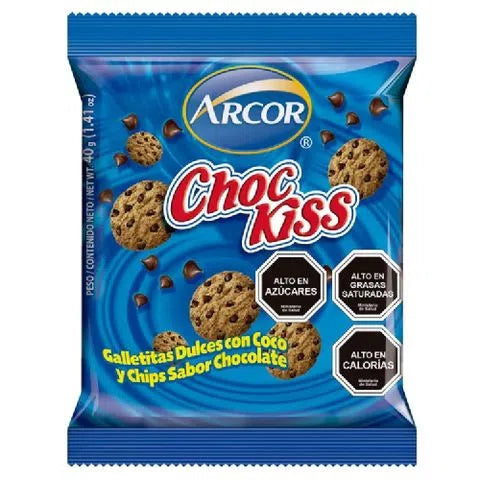 Galleta Mini Choc Kiss 35 gr