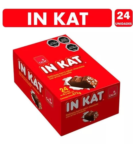 Chocolate In Kat 26 gr Display 24 unidades